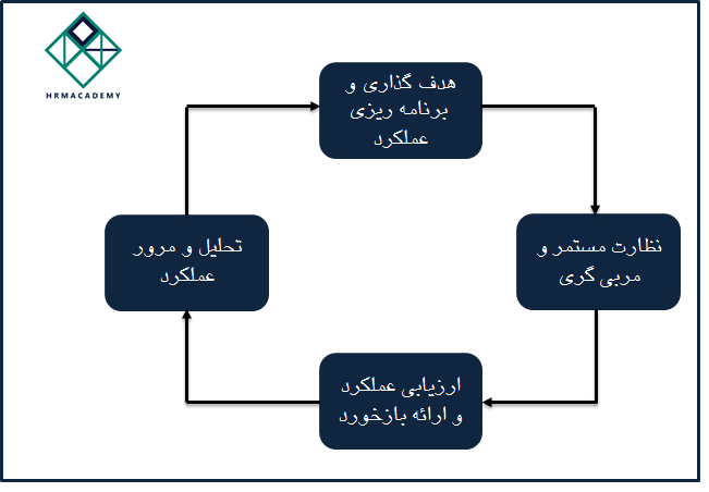 چرخه مدیریت عملکرد کارکنان